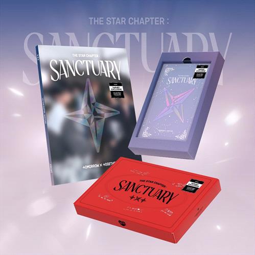 Glen Innes, NSW, The Star Chapter: Sanctuary - Merch Ver. , Music, CD, Universal Music, Nov24, VIRGIN MUSIC SERVICES - DISTRO INTL, Tomorrow X Together, Pop