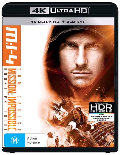 Glen Innes NSW, Mission Impossible - Ghost Protocol, Movie, Action/Adventure, Blu Ray