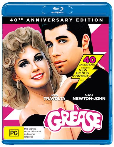 Glen Innes NSW, Grease, Movie, Music & Musicals, Blu Ray