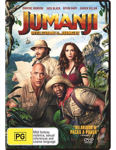 Glen Innes NSW, Jumanji - Welcome To The Jungle, Movie, Action/Adventure, DVD