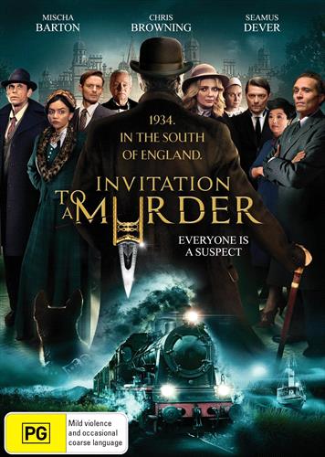 Glen Innes NSW, Invitation To A Murder, Movie, Drama, DVD