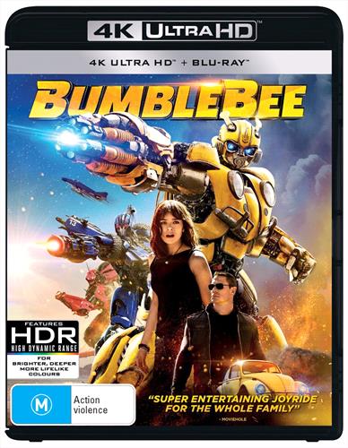 Glen Innes NSW, Bumblebee, Movie, Action/Adventure, Blu Ray