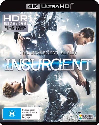 Glen Innes NSW, Divergent Series, The - Insurgent, Movie, Action/Adventure, Blu Ray