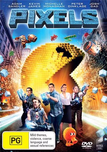 Glen Innes NSW, Pixels, Movie, Comedy, DVD