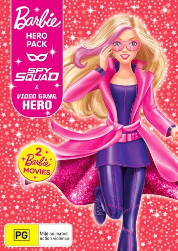 Glen Innes NSW, Barbie - Video Game Hero / Barbie - Spy Squad, Movie, Children & Family, DVD