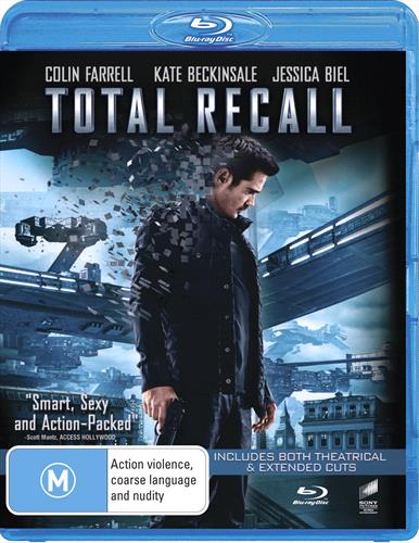 Glen Innes NSW, Total Recall, Movie, Action/Adventure, Blu Ray