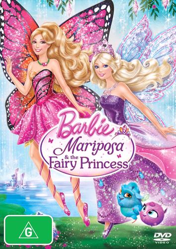 Glen Innes NSW, Barbie - Mariposa & The Fairy Princess, Movie, Children & Family, DVD