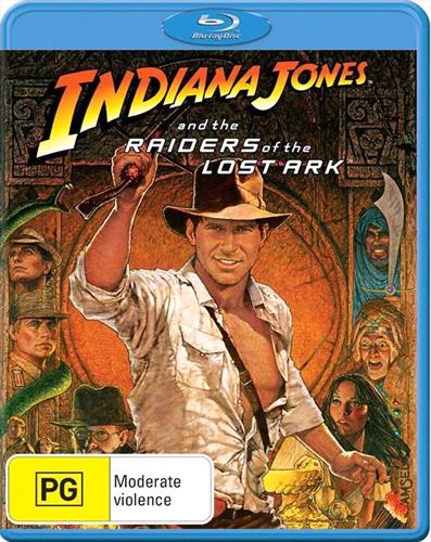 Glen Innes NSW, Indiana Jones And The Raiders Of The Lost Ark, Movie, Action/Adventure, Blu Ray