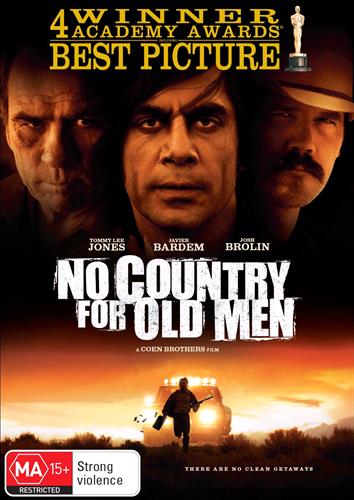 Glen Innes NSW, No Country For Old Men, Movie, Thriller, DVD
