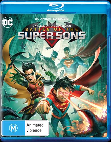 Glen Innes NSW,Batman And Superman - Battle Of The Super Sons,Movie,Action/Adventure,Blu Ray