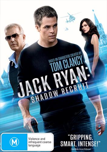 Glen Innes NSW, Jack Ryan - Shadow Recruit, Movie, Action/Adventure, DVD