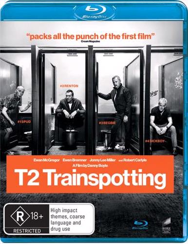 Glen Innes NSW, T2 Trainspotting, Movie, Drama, Blu Ray