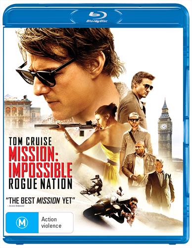 Glen Innes NSW, Mission Impossible - Rogue Nation, Movie, Action/Adventure, Blu Ray