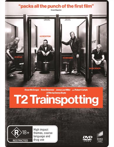 Glen Innes NSW, T2 Trainspotting, Movie, Drama, DVD