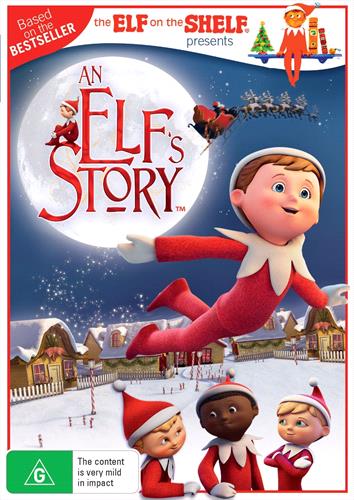 Glen Innes NSW, Elf's Story, An - Elf On The Shelf, The, Movie, Children & Family, DVD