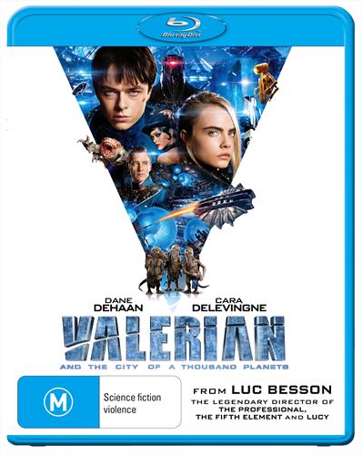 Glen Innes NSW, Valerian And The City Of A Thousand Planets, Movie, Horror/Sci-Fi, Blu Ray