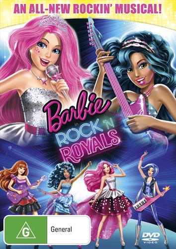 Glen Innes NSW, Barbie In Rock 'n Royals, Movie, Children & Family, DVD