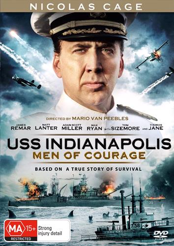 Glen Innes NSW, USS Indianapolis - Men Of Courage, Movie, Action/Adventure, DVD