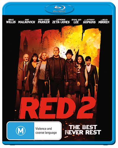 Glen Innes NSW, Red 2, Movie, Action/Adventure, Blu Ray