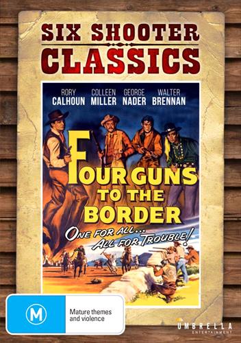 Glen Innes NSW,Four Guns To The Border,Movie,Westerns,DVD