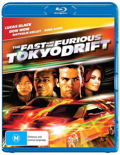 Glen Innes NSW, Fast And The Furious, The - Tokyo Drift , Movie, Action/Adventure, Blu Ray