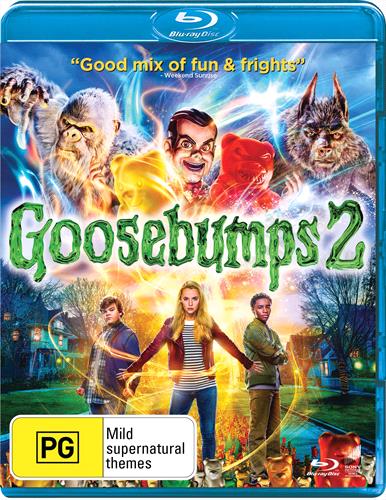 Glen Innes NSW, Goosebumps 2 - Haunted Halloween, Movie, Action/Adventure, Blu Ray