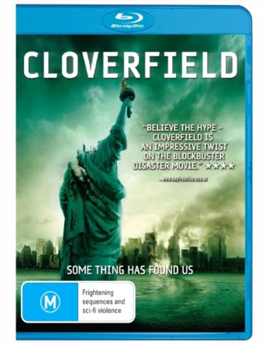 Glen Innes NSW, Cloverfield, Movie, Horror/Sci-Fi, Blu Ray