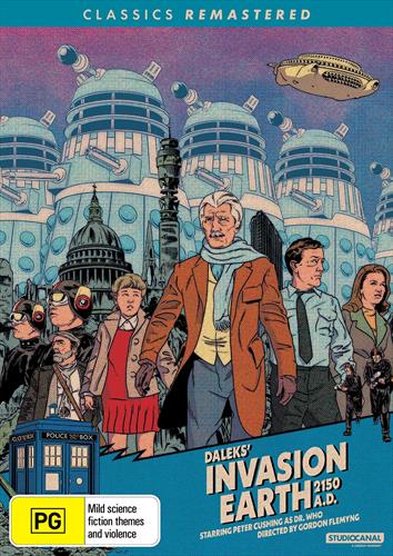 Glen Innes NSW, Doctor Who - Daleks' Invasion Earth 2150 A.D., TV, Horror/Sci-Fi, DVD