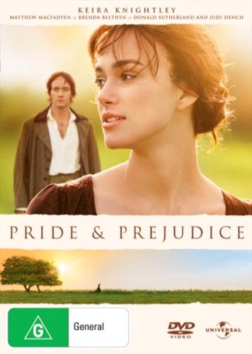 Glen Innes NSW, Pride & Prejudice, Movie, Drama, DVD