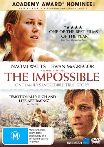 Glen Innes NSW, Impossible, The, Movie, Drama, DVD