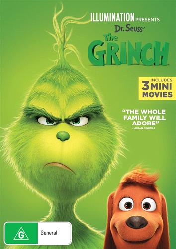 Glen Innes NSW, Grinch, The, Movie, Children & Family, DVD