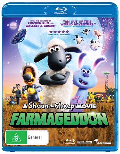 Glen Innes NSW, Shaun The Sheep Movie, A - Farmageddon, Movie, Children & Family, Blu Ray