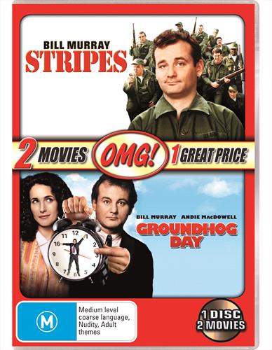 Glen Innes NSW, Groundhog Day / Stripes, Movie, Comedy, DVD