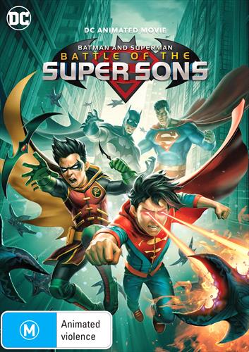 Glen Innes NSW,Batman And Superman - Battle Of The Super Sons,Movie,Action/Adventure,DVD