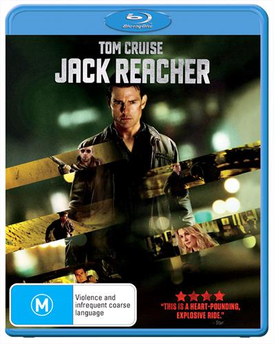 Glen Innes NSW, Jack Reacher, Movie, Action/Adventure, Blu Ray