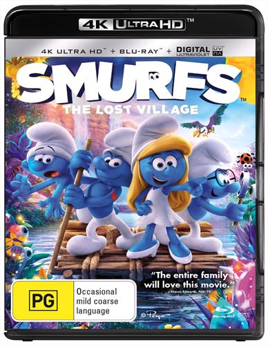 Glen Innes NSW, Smurfs - Lost Village, The, Movie, Children & Family, Blu Ray