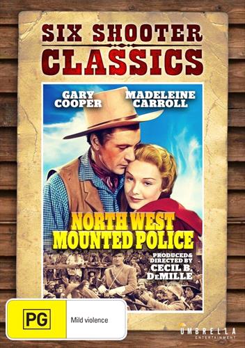Glen Innes NSW,North West Mounted Police,Movie,Westerns,DVD
