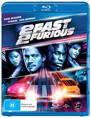 Glen Innes NSW, 2 Fast 2 Furious , Movie, Action/Adventure, Blu Ray