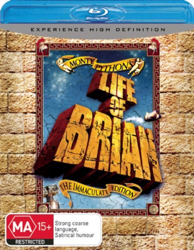 Glen Innes NSW, Monty Python's Life Of Brian  - The Immaculate Edition, Movie, Comedy, Blu Ray