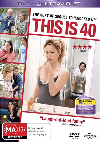 Glen Innes NSW, This Is 40, Movie, Comedy, DVD