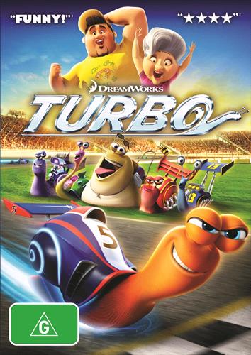 Glen Innes NSW, Turbo, Movie, Children & Family, DVD