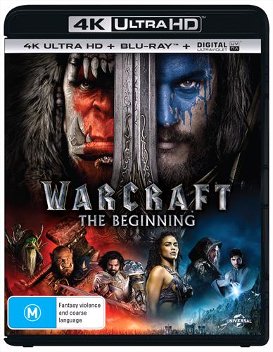 Glen Innes NSW, Warcraft - Beginning, The, Movie, Action/Adventure, Blu Ray