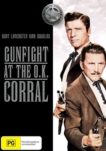 Glen Innes NSW, Gunfight At The O.K. Corral, Movie, Westerns, DVD