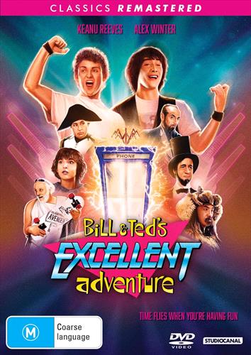 Glen Innes NSW, Bill & Ted's Excellent Adventure, Movie, Comedy, DVD