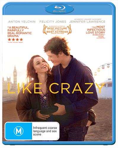 Glen Innes NSW, Like Crazy, Movie, Drama, Blu Ray