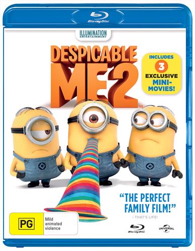 Glen Innes NSW, Despicable Me 2, Movie, Children & Family, Blu Ray