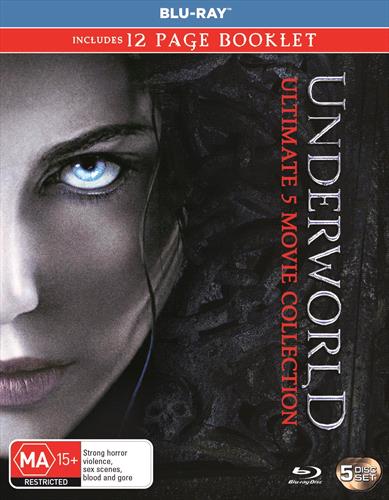 Glen Innes NSW, Underworld / Underworld - Awakening / Underworld - Evolution / Underworld - Rise Of The Lycans / Underworld - Blood Wars, Movie, Action/Adventure, Blu Ray