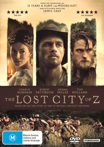 Glen Innes NSW, Lost City Of Z, The, Movie, Action/Adventure, DVD