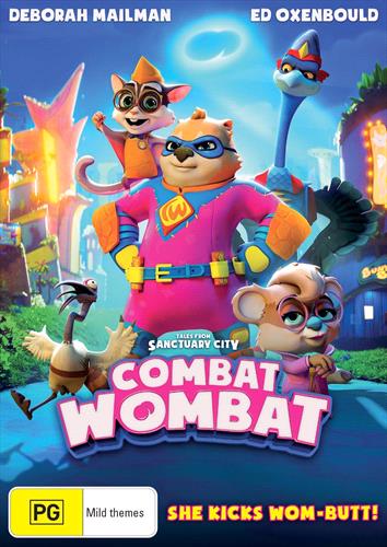Glen Innes NSW, Combat Wombat, Movie, Children & Family, DVD