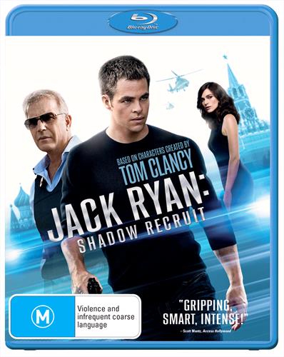 Glen Innes NSW, Jack Ryan - Shadow Recruit, Movie, Action/Adventure, Blu Ray